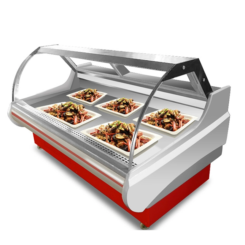 Affichage du compteur de la viande d'un réfrigérateur/frigo de la boucherie de l'équipement de fabrication