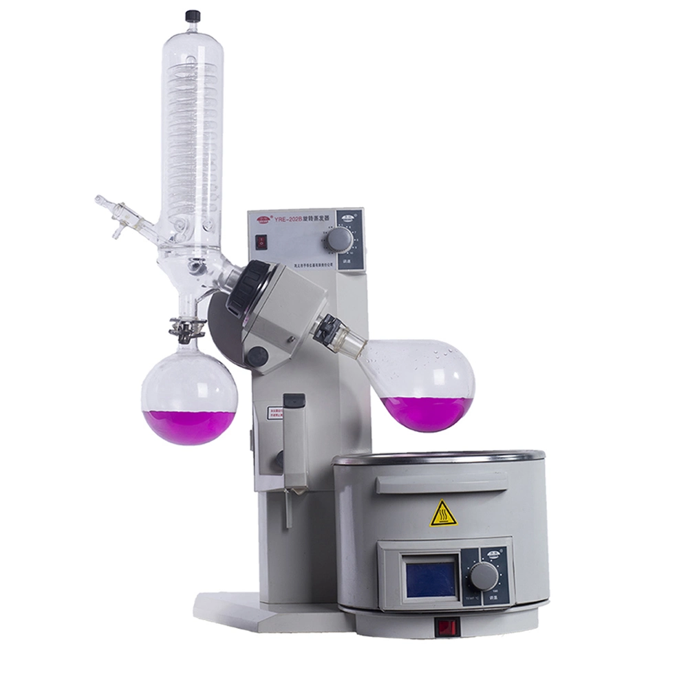 Laboratory 3L Manual Lift Rotary Evaporator Machine with Chiller and Vacuum Pump