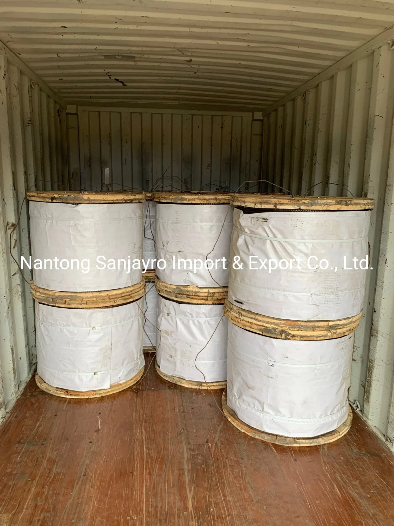 Yellow Oil Ungalvanized Steel Wire Rope Yellow Grease 6X37 with Jute Core for Crane