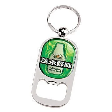 presente de promoção de cerveja abridor de garrafas com Keyring (DW1028)