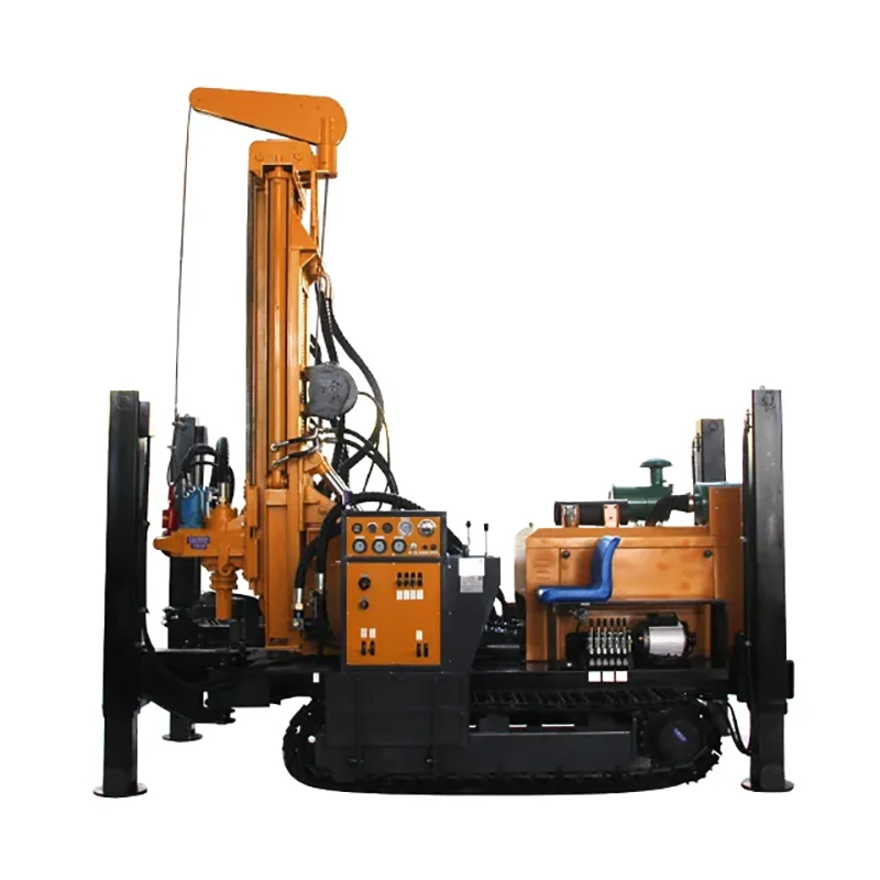 Factory Sell Water Drilling Machine New Arrival Small Folded Hydraulic Crawler 180m 200m Water Well Drilling Rigs for Drilling Machine with Cheap Price