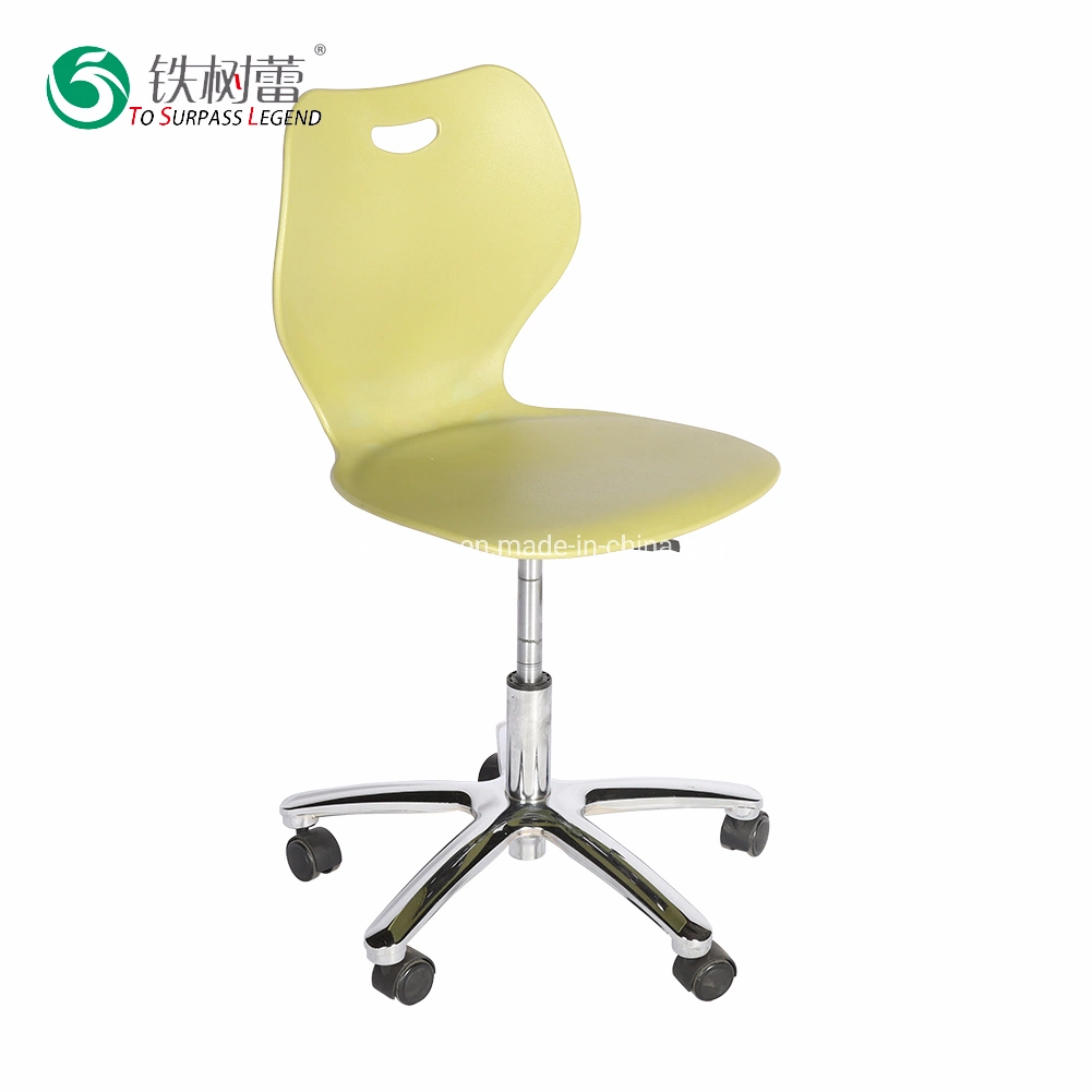 Removable Plastic Classroom Swivel Task Chair with Caster Wheel Tsl-8220