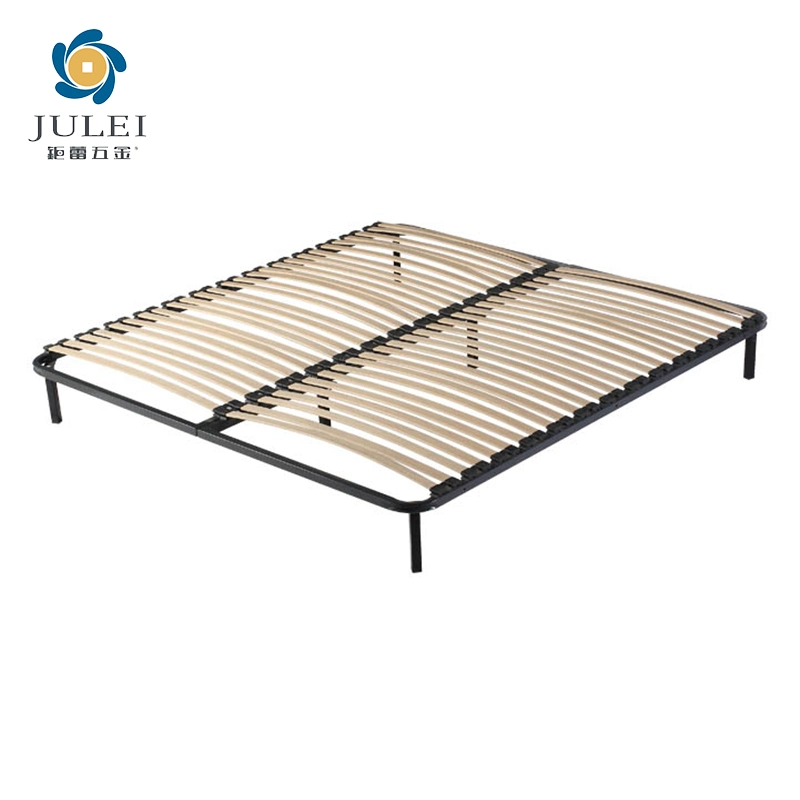 Hotel de calidad Queen Size cama ajustable Marco barato KD slatted Estructura de la cama