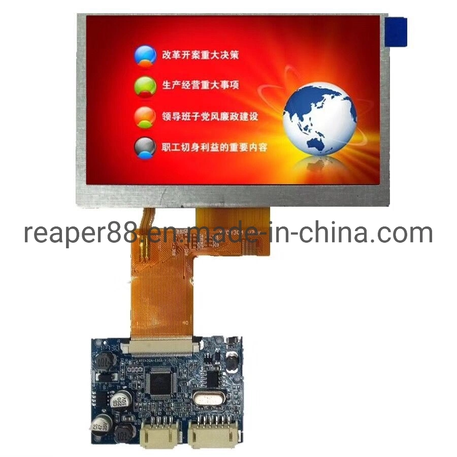 4.3inch TFT LCD Screen with Driver Board for video Door Phone and Automotive