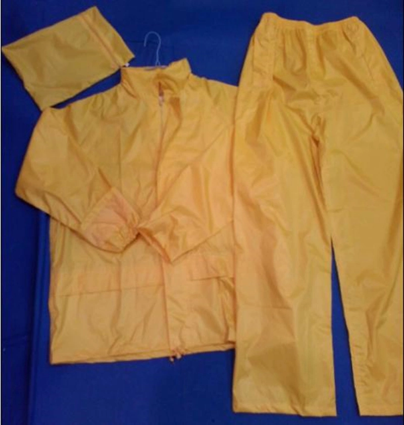 Breathable and Fashionable Rain Jacket with Pant