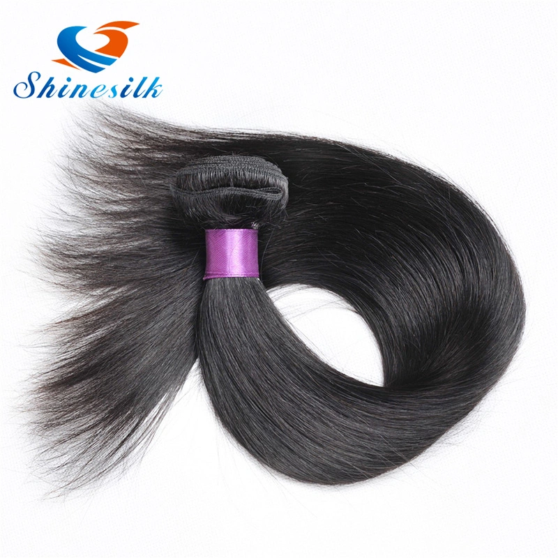 Shine Silk Hair Peruvian Straight Hair Weave Natural Color Human Hair Extension 8-30inch Remy Hair Bundles 3 Piece Can Mix Length