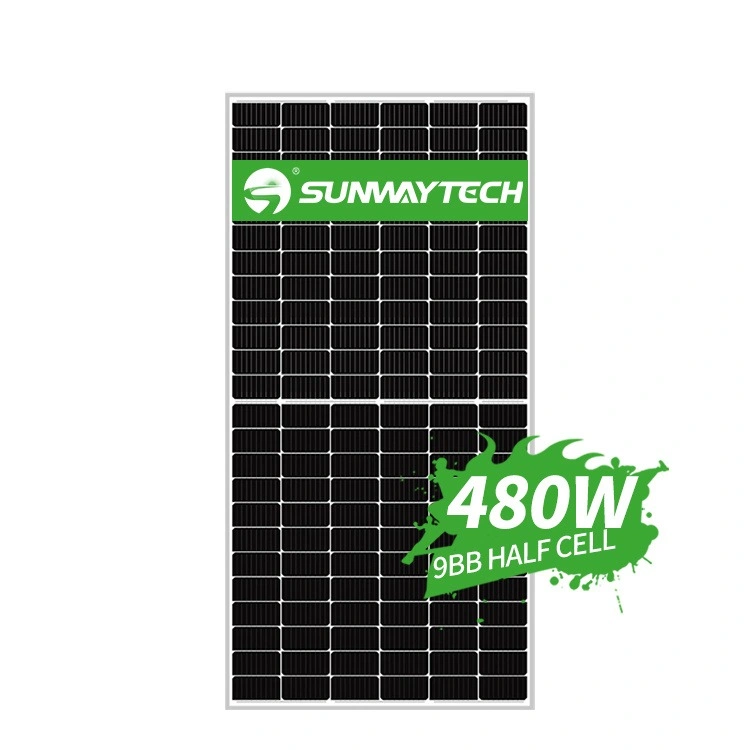 30 Years Warranty Solar Panel 480W CE Approved P Type Half Cut PV Module 450watts