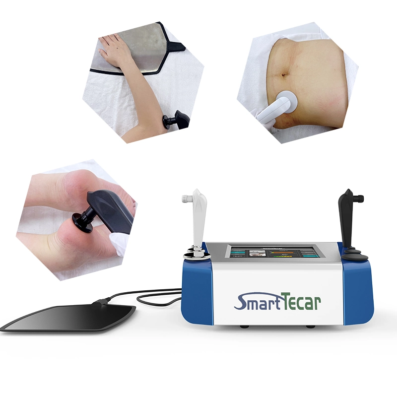 2 in 1 Smart Tecar CET RET RF Tecar Physiotherapie Pian Relief Shockwave Therapie Maschine für ED