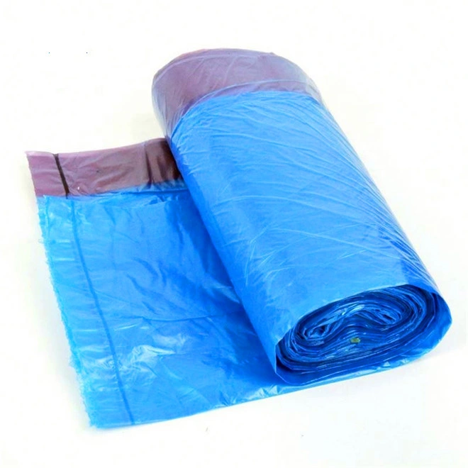 Customized Trash Bag PE Corn Starch Biodegradable Rubbish Pack Heavy Duty Garbage Drawstring Bag