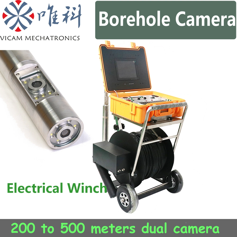 Vicam waterproof up to 50bar Water Well Inspection Camera for Well Inspection