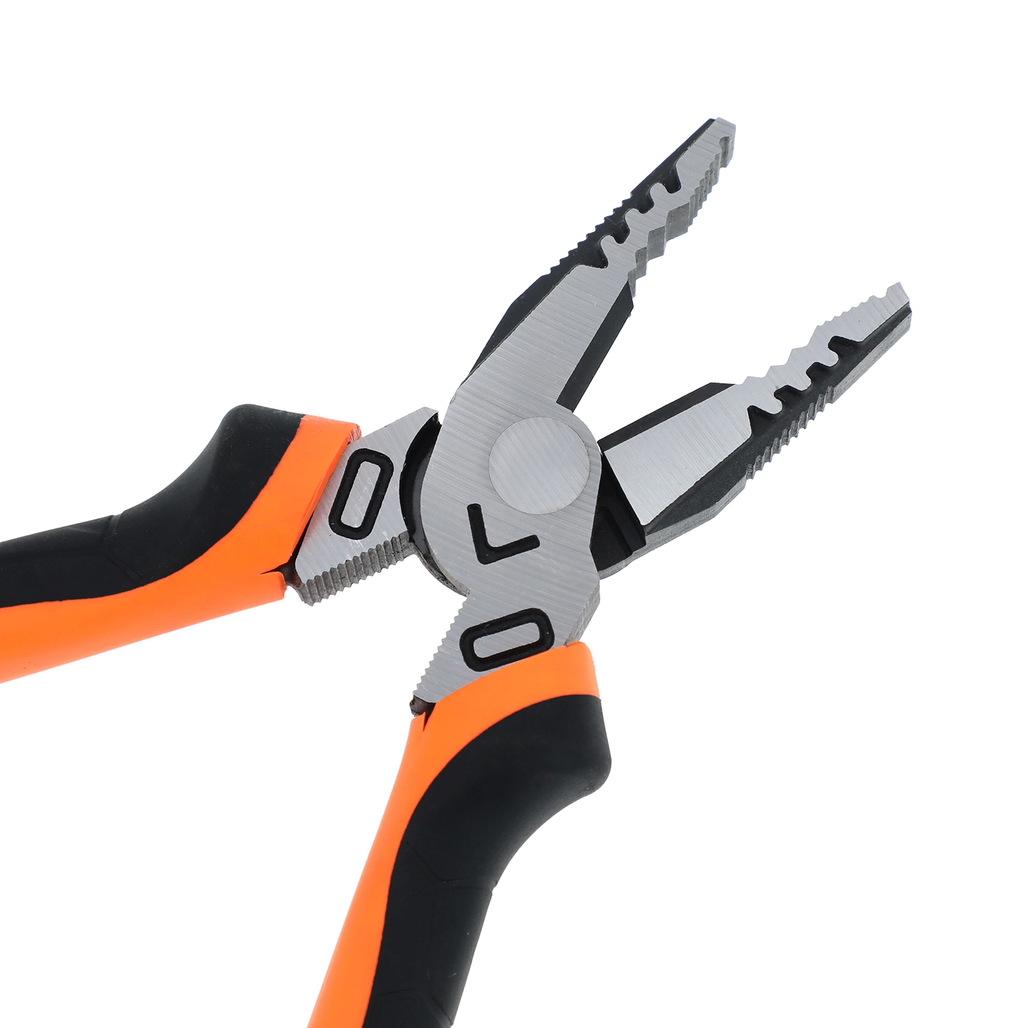 Professional Combination Pliers, Hand Tool, Tools, Long Nose Plier, Made of Cr-V or Cr-Ni, Black and Polish, TPR Handles, Leverage Labor-Saving Pliers