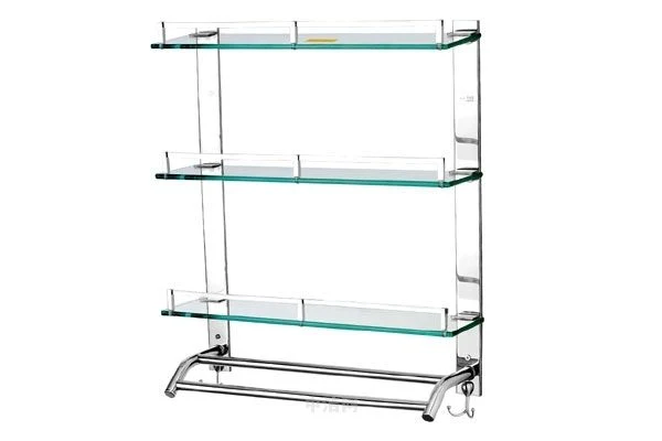 Top Quality Fashion Style Bathroom Accessory Glass Shelf