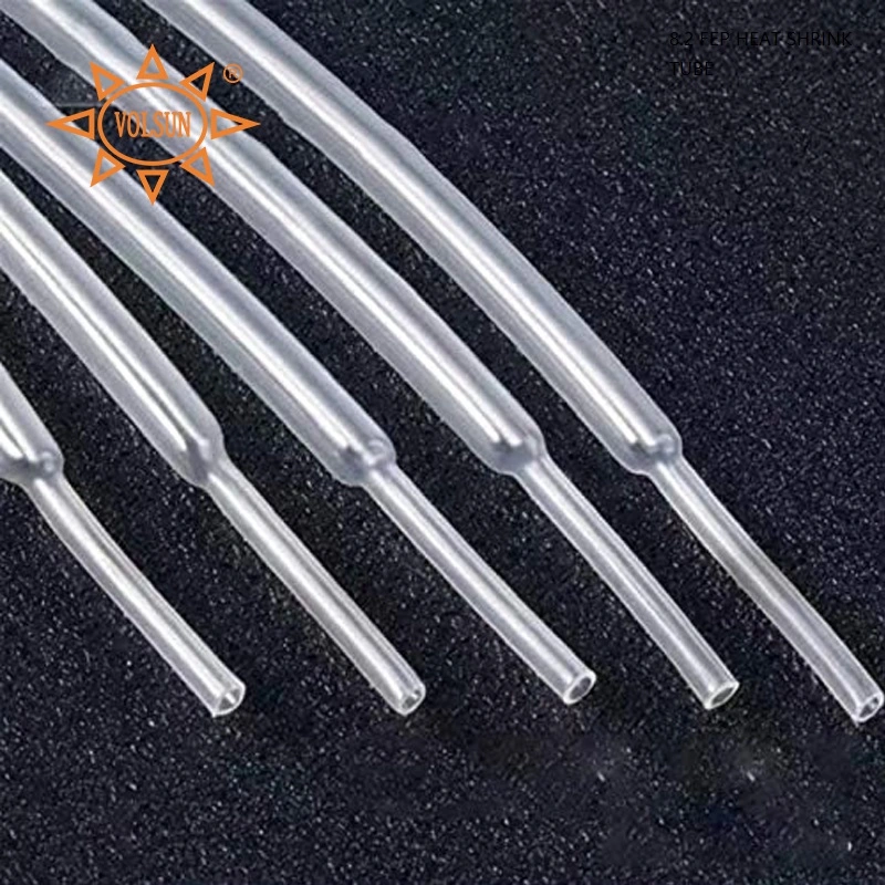 Highly Transparent Tight Packaging Anti-Abrasion Medical Grade FEP Shrink Tubes