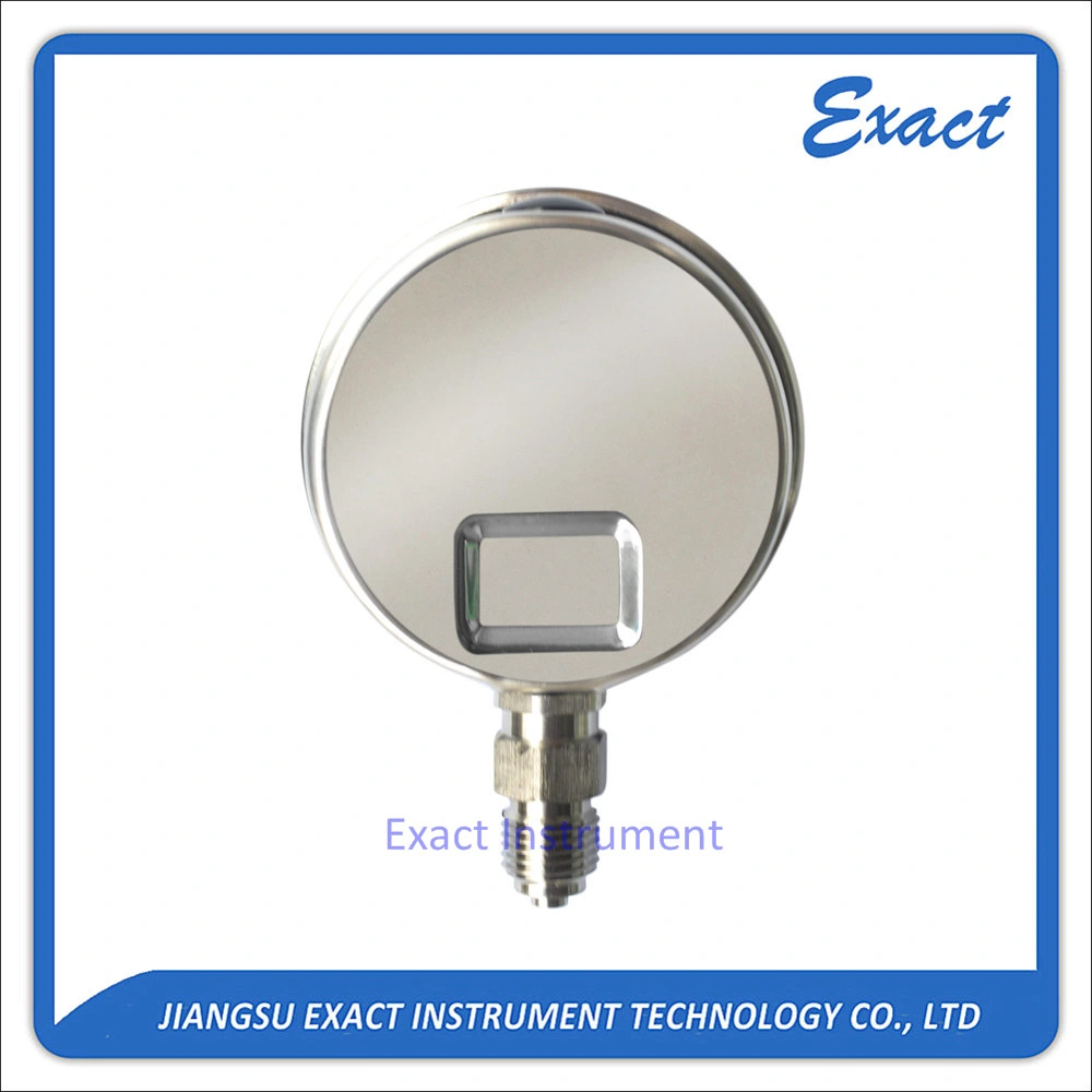 All Stainless Steel Manometer Liquid Filled Anti-Vibration Pressure Gauge