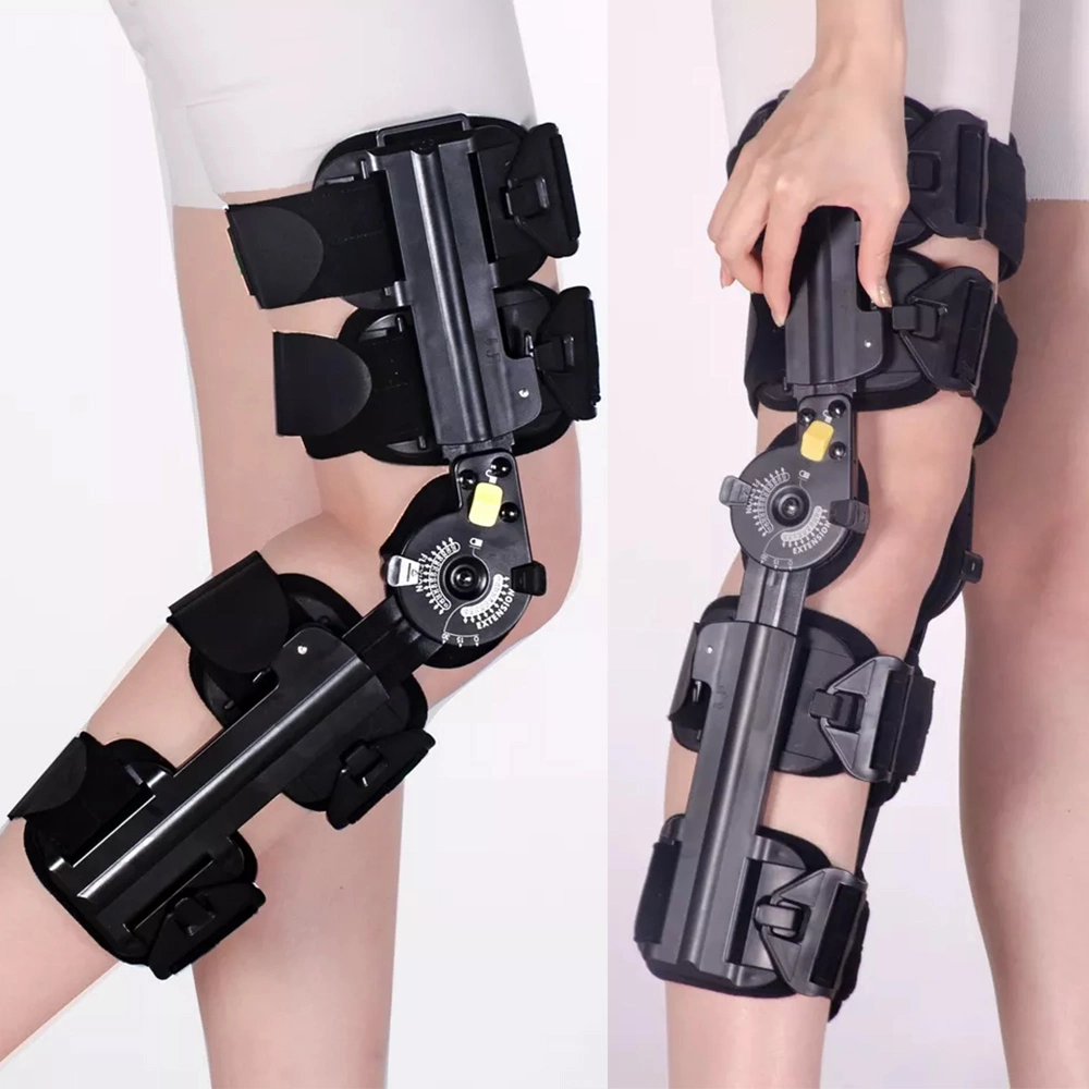 Orthopedic Hinged Knee Brace Fracture Medical ROM Knee Brace Hinge