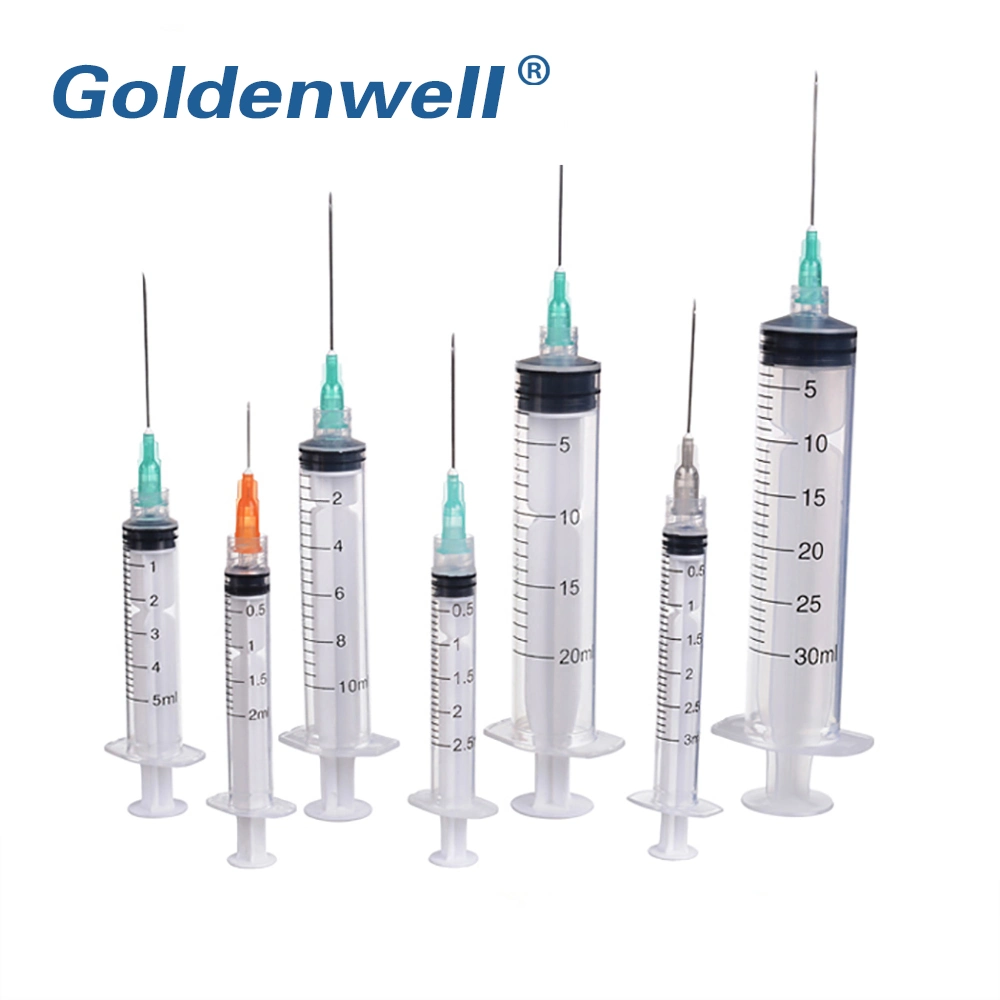 Hot Sale Medical Disposable Syringe with Needle 5ml Manufacturer