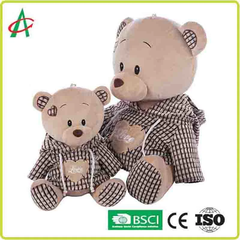 Adorable Soft Plush Bear Cuddly Teddy Bear with Shirt, 12"