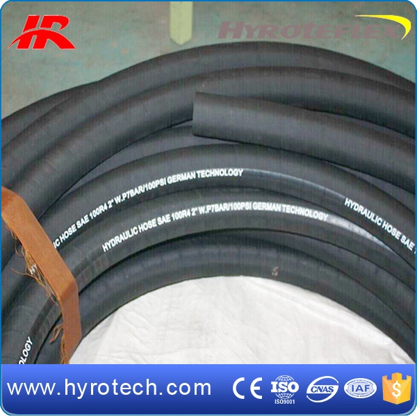 Helix Steel Wire Hydraulic Rubber Fluid Hose SAE 100r4