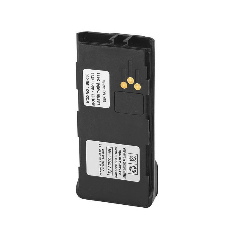 7,4 V 2600mAh Li-ion para 4411, 4711 Aselsan Aselsan dos baterías de repuesto Radio