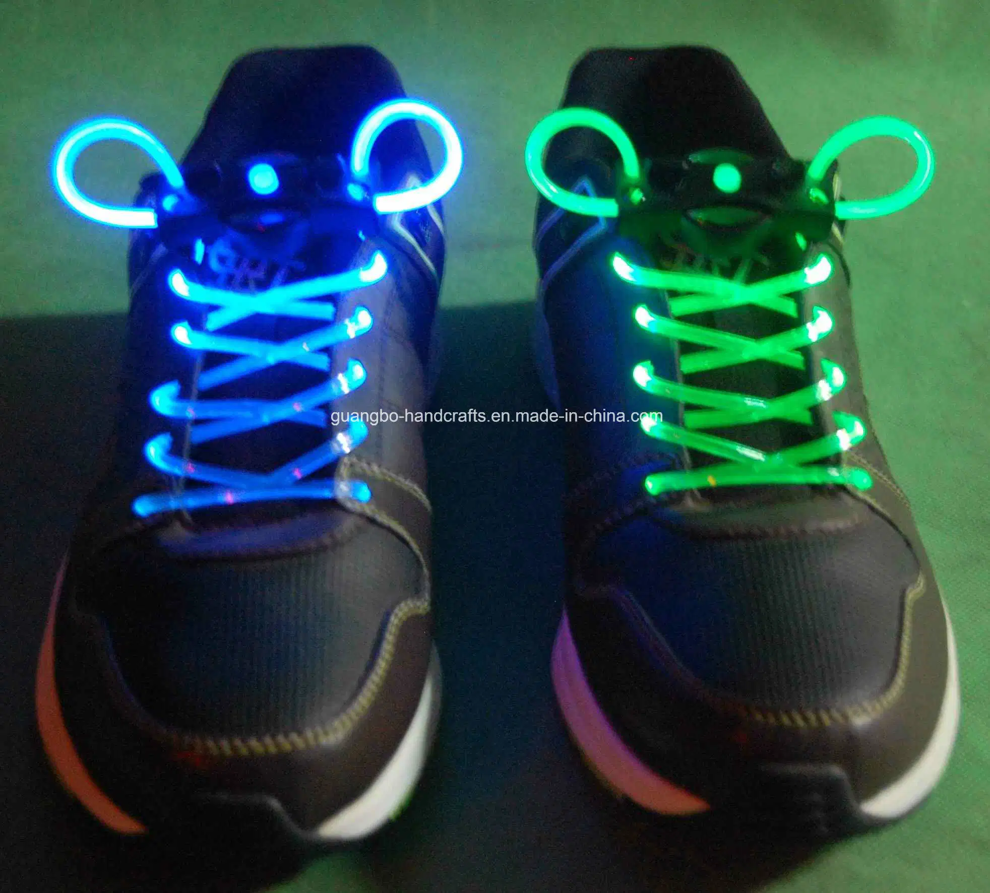 Child Silicone Light up LED Shoelace Stopper