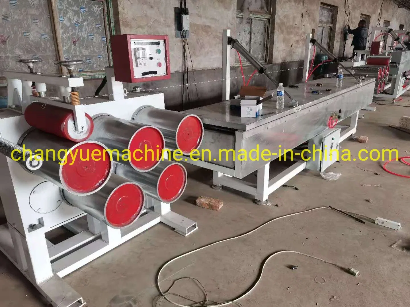 Pet Flat Yarn Extrusion Line / Pet Filament Making Machine