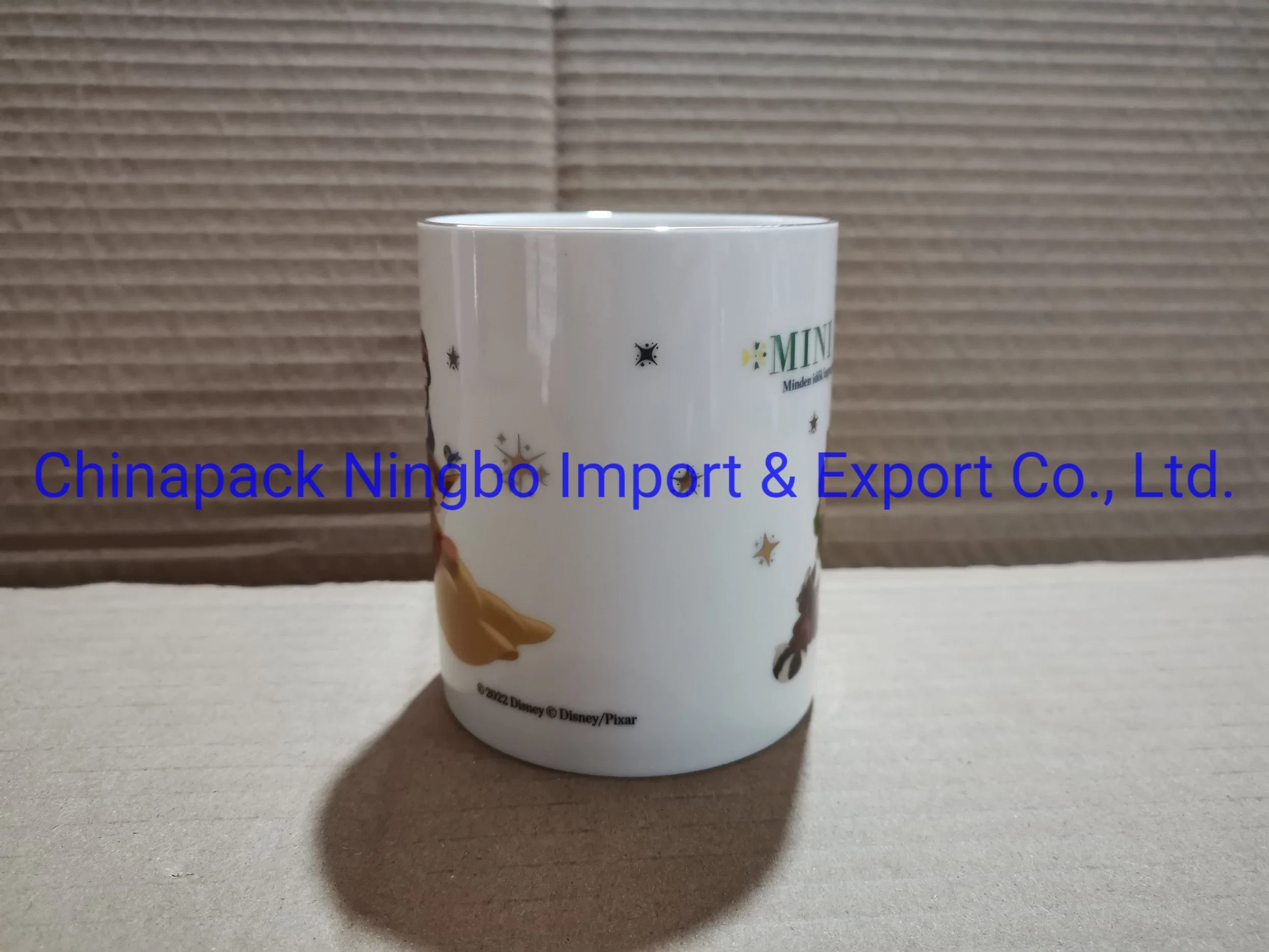 Gold Hot Stamping Decal Printing Metallic Gold Mug