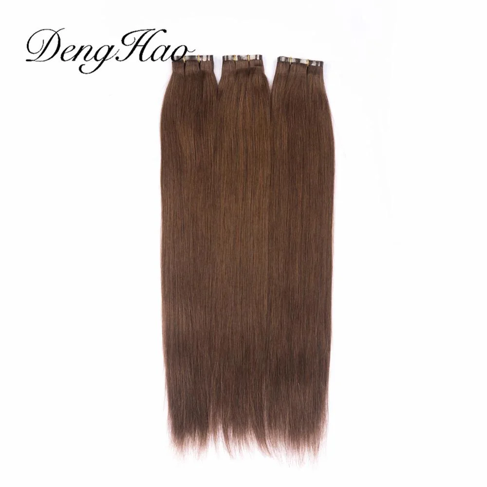 Factory Price Best Quality Human Hair Flat Weft Hair Extensions