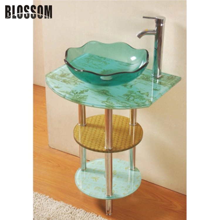 Bathroom Glass Vanity Top