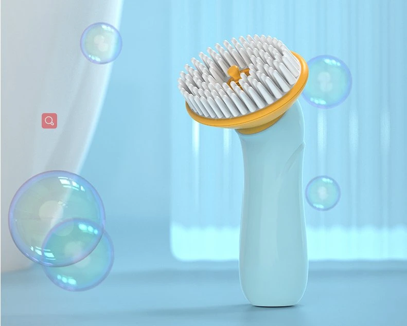 Neue Pet Bath Massage Brush Hand-Soft Head zu entfernen Schwimmende Haarreinigungsbadewanne Bürste nass und trocken Dual-Use-Selbstreinigung Kamm