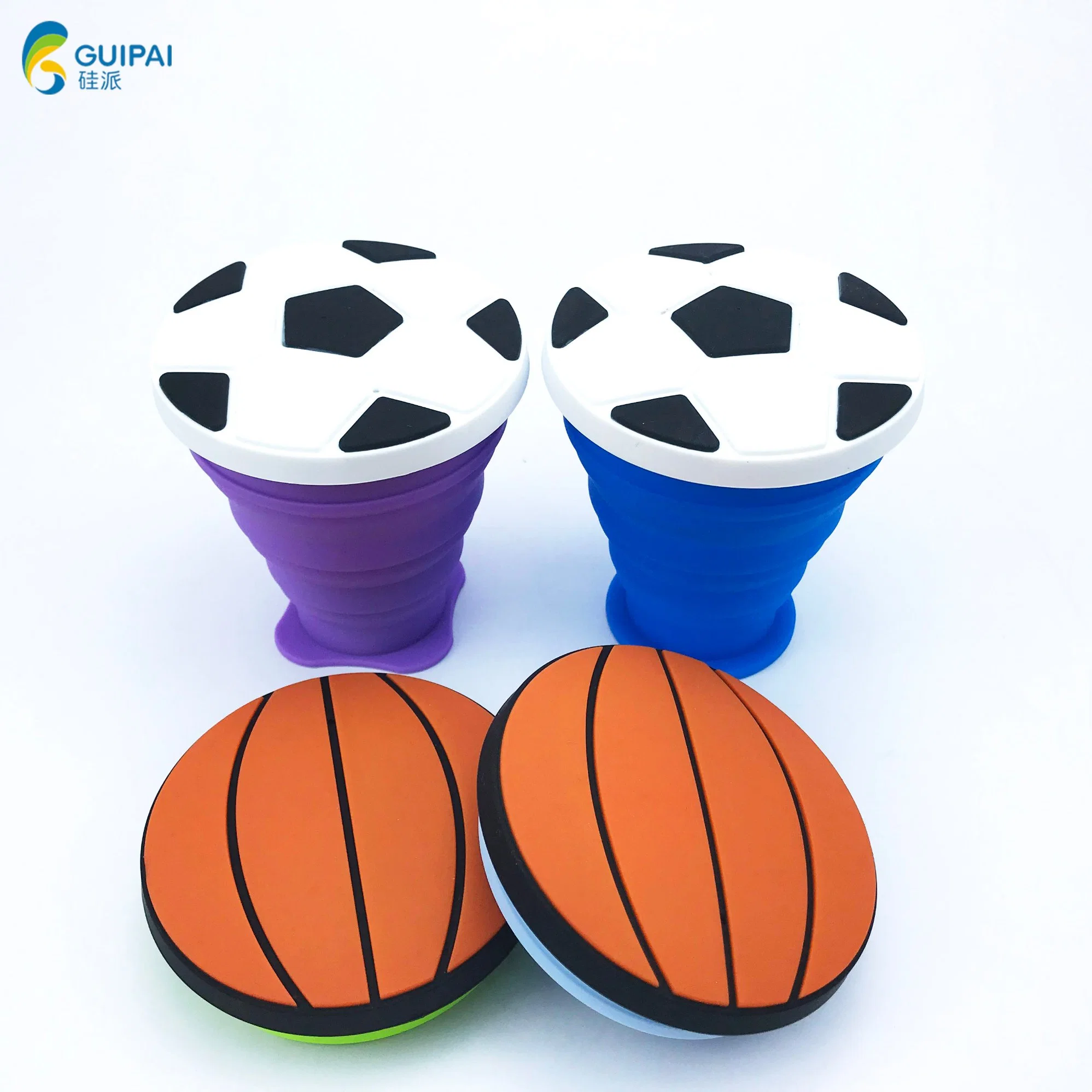 Wholesale/Supplier Silicone Collapsible Cup Promotion Gift Silicone Collapsible Custom Foldable Coffee Cup