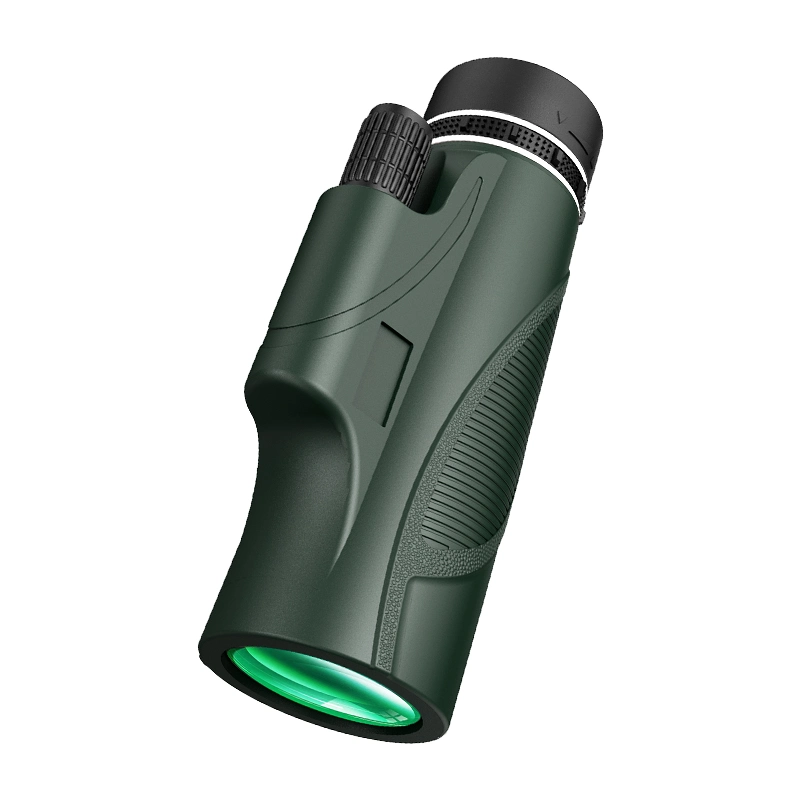 Nuevo telescopio monocular HD oculares grandes 10X42 Camping exterior a prueba de polvo Telescopio portátil para observar aves