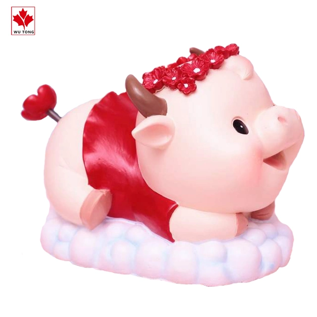 Custom Tourist Souvenir Animal Piggy Bank Polyresin Crafts