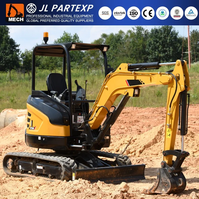 Mini Excavators 2 Tonne Earth-Moving Machinery Digger Mini for Clamp