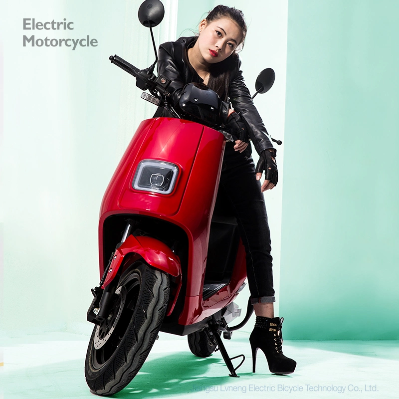 Cher la Chine Electric Motorcycle avec double Batteries et frein à disque pour l'Europe