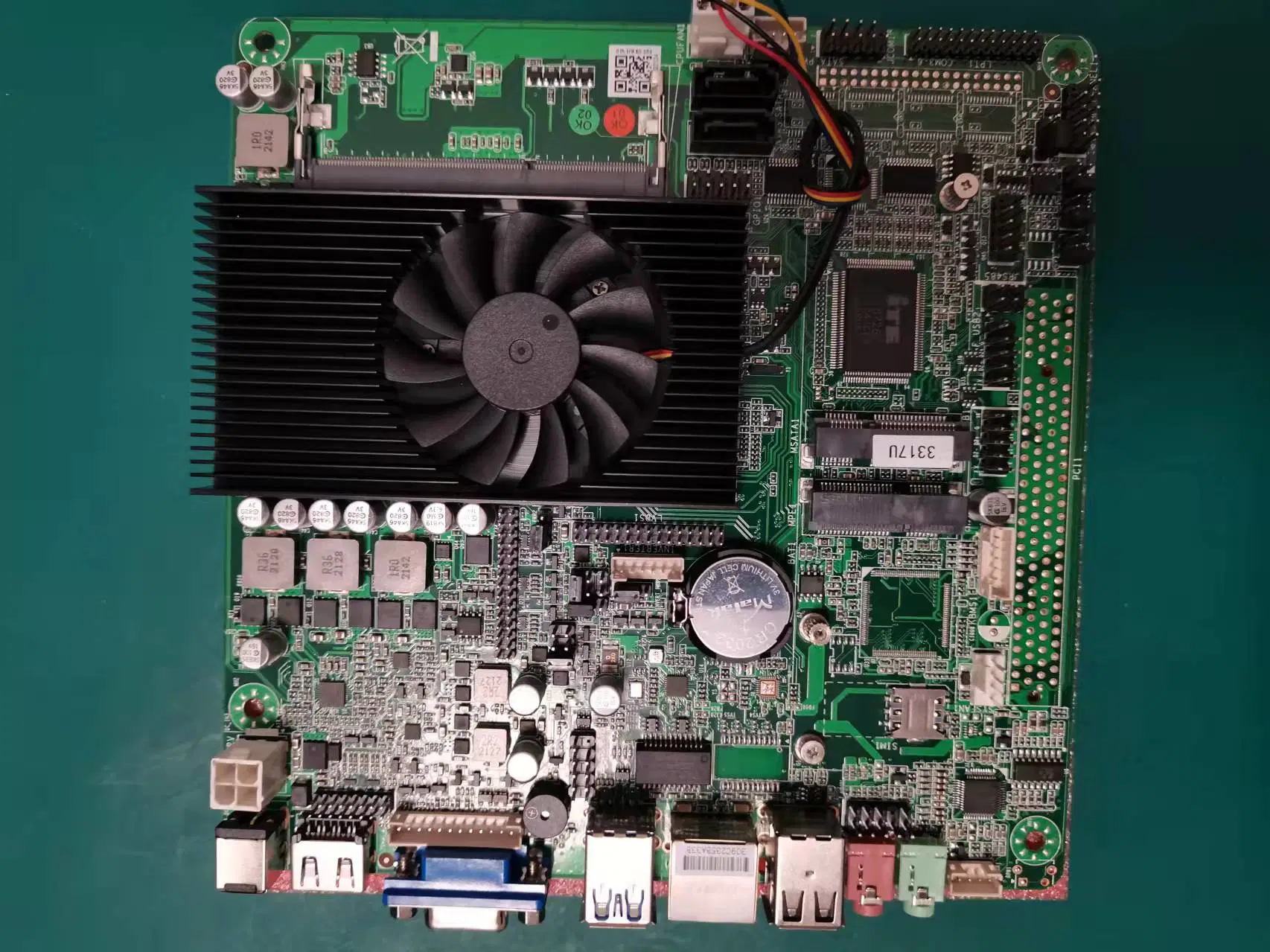 Intel Haswell-U i3/i5 Mini-ITX Motherboard POS-37x 3317U EDV 1*LAN 2*COM Platine