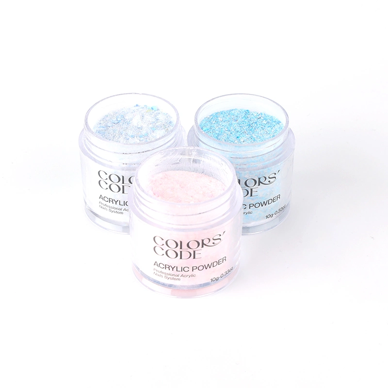 Custom Logo Acrylic Pigment Powder Nail Solid Glitter Bulk Color Buttery Nail Acrylic Powder