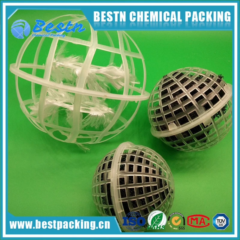 56 mm Bioballs Plastic Float Bio Ball Price Suspended Ball