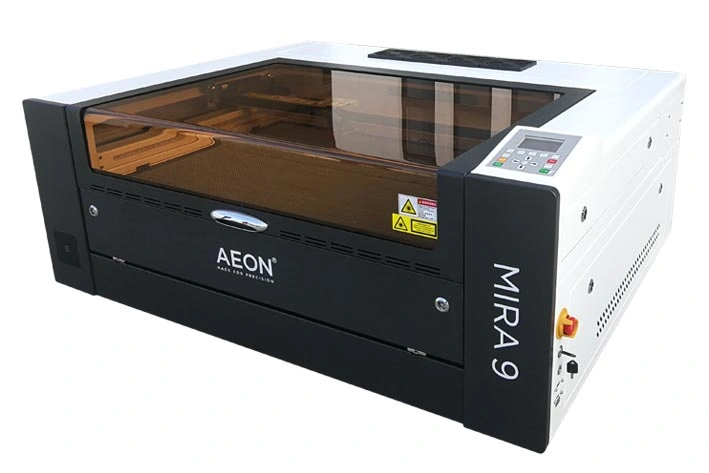 Mira9 35" X 23" CO2 Laser Glass Cutting with Ruida Control and Lightburn Software Compatible with Windows, Mac Osx, Linux