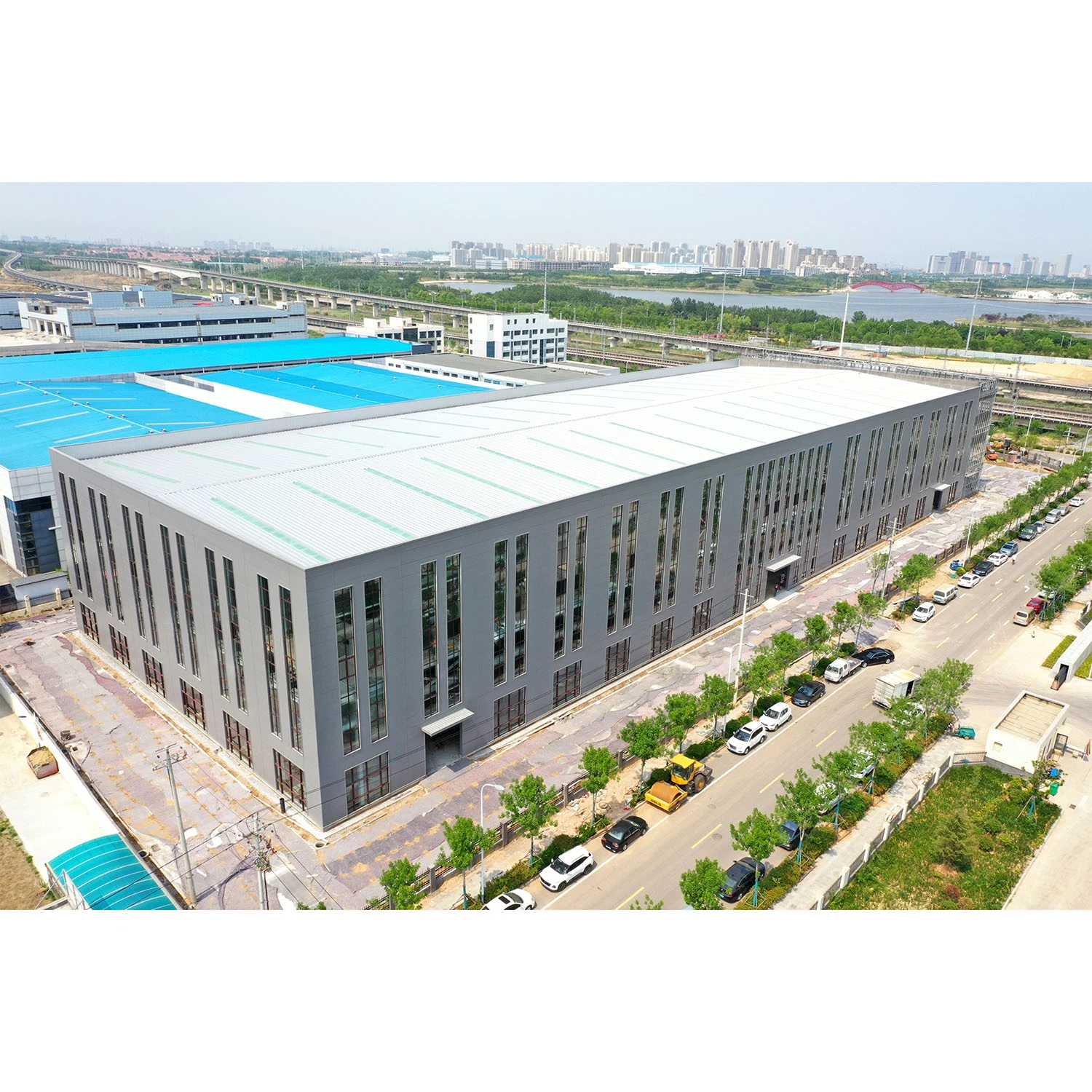 Modern Prefabricated/ Prefab Light Construction Steel Frame Structure Material Warehouse Metal Building