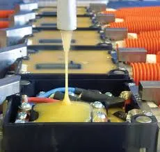 Glue Potting Machine for Electronic Board in Plastic Box