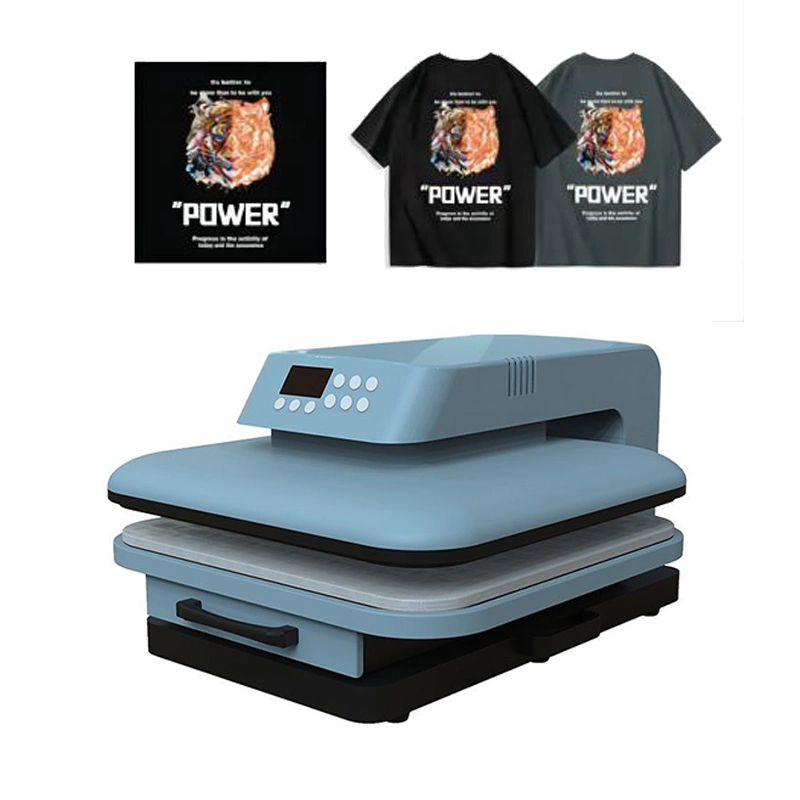 Teco Automatic Pressing T-Shirt Heat Press Machine 40*40cm 38*38cm Heat Plate