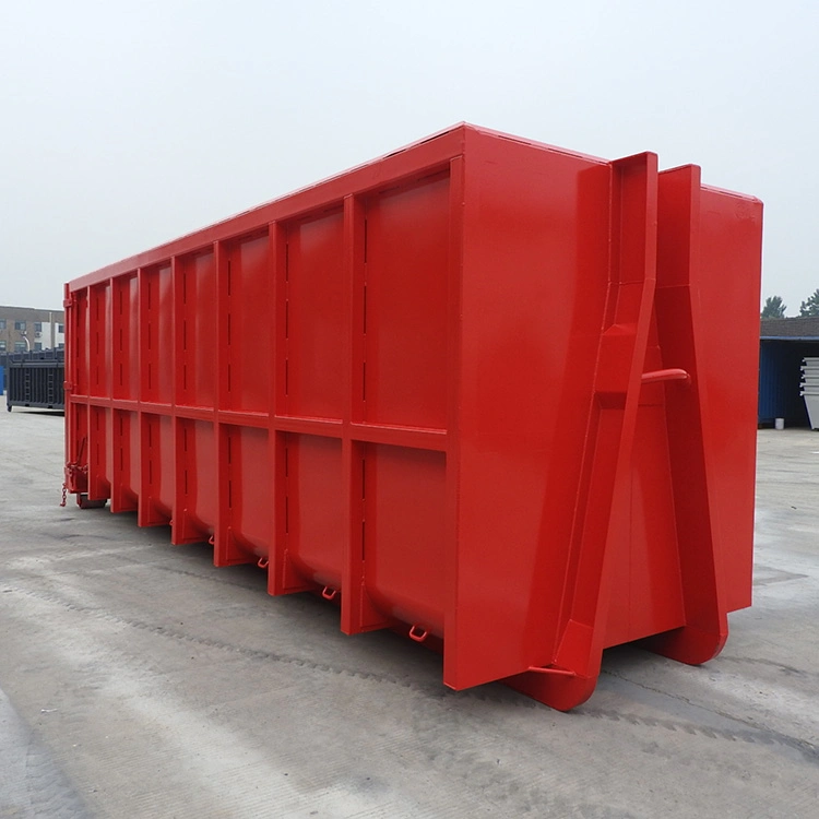 Les déchets de construction Bacs Bac Hooklift Roll off Conteneur Conteneur