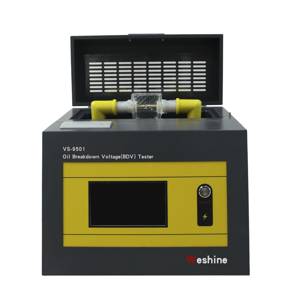 Weshine 80kV 100kV Transformer Insulation Oil BDV Tester Breakdown Voltage Lab Test Machine