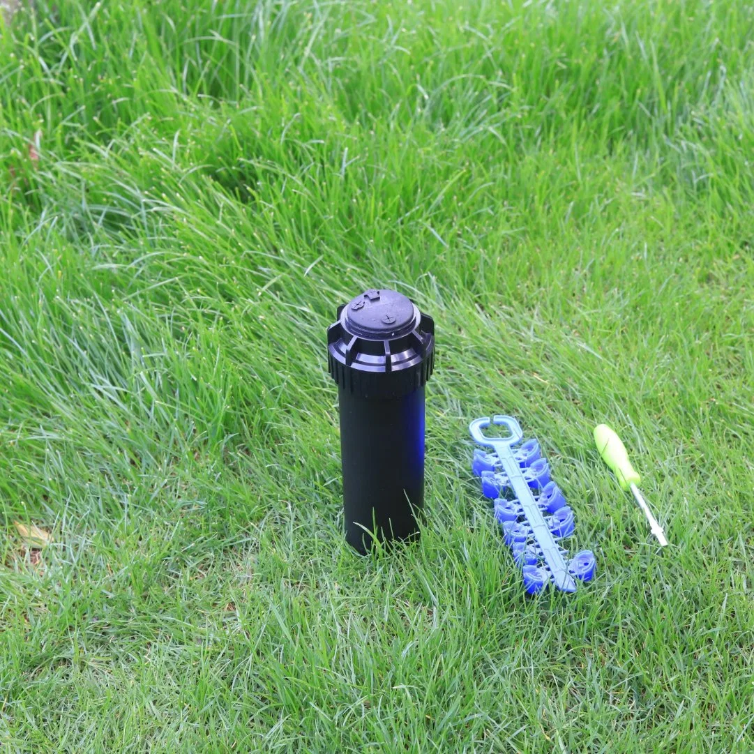 Gartenbewässerung Kunststoff Pop Up Rotor Sprinkler mit Düsenset Für Bewässerungssystem