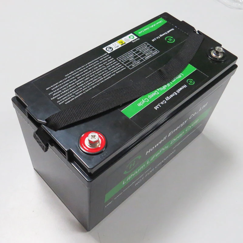 Alimentation en usine LiFePO4 batterie au lithium 12V 110ah batterie LFP pour EV et Solar