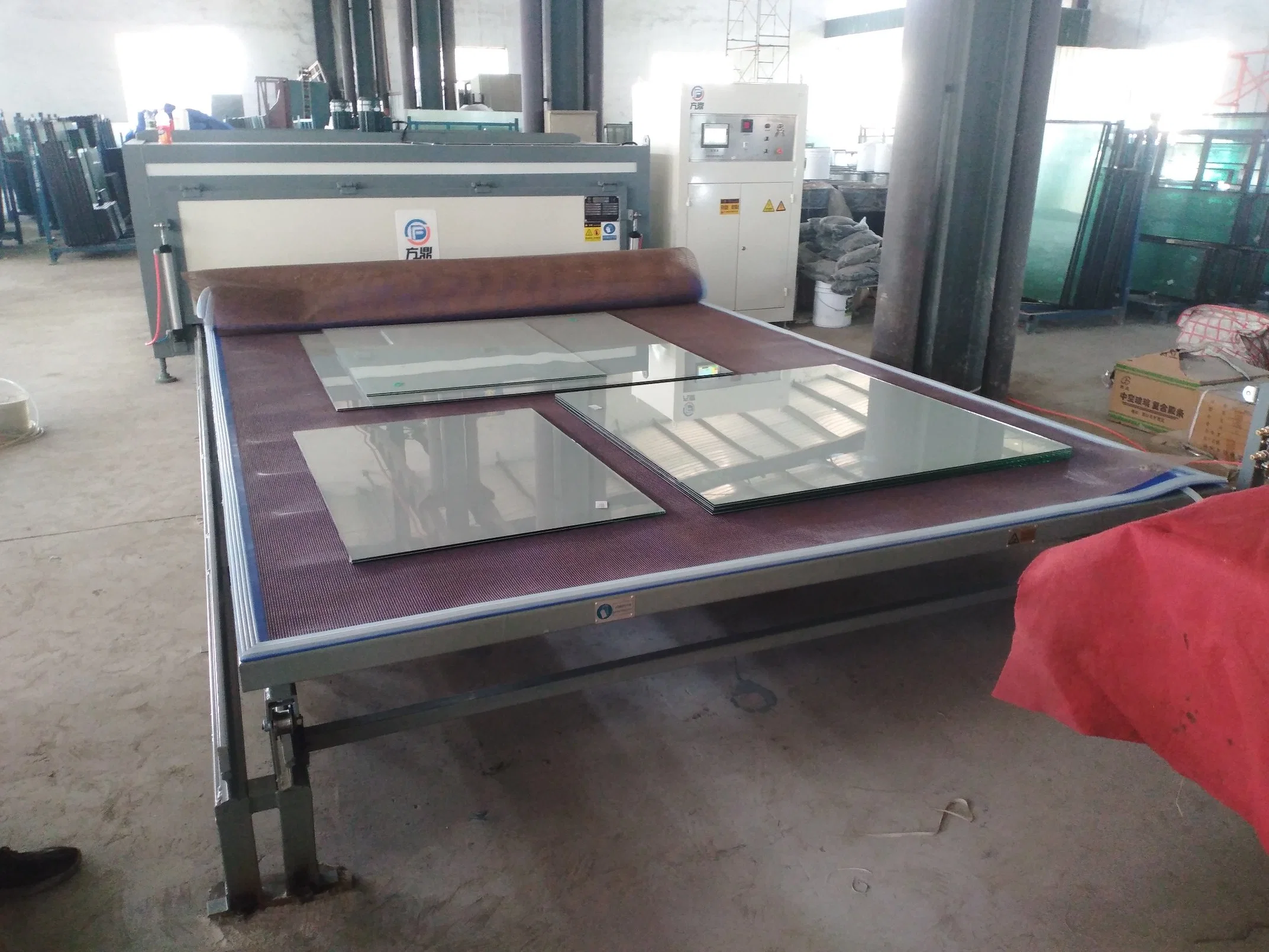 Two Layers Glass Laminating Furnace with Two Glass Loading Trays