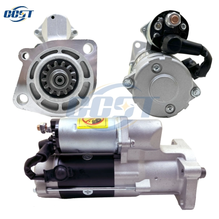 Auto 24V 13t 4.5kw partes de diesel para excavadoras Hitachi motores 4HK1 0-24000-0178 Motor de arranque