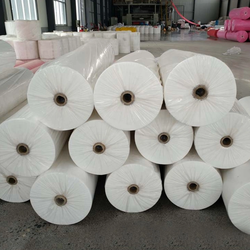 PP Non Woven Winter Fleece Fabric Rolls Protection Pour Plantes Agriculture Cover Sac D'hivernage Blanc