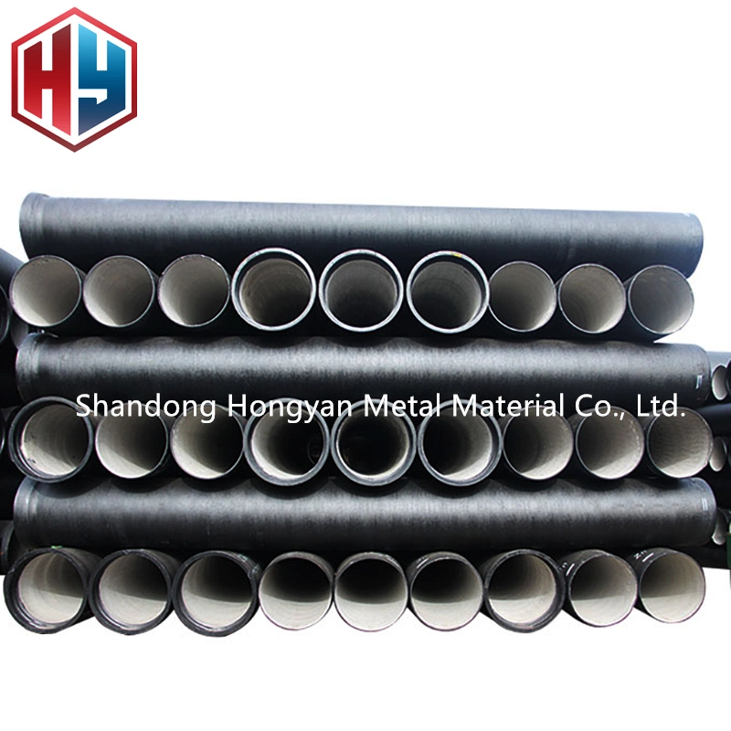 ISO2531 100mm K9 Grade Centrifugal Ductile Iron Pipe Manufacturer