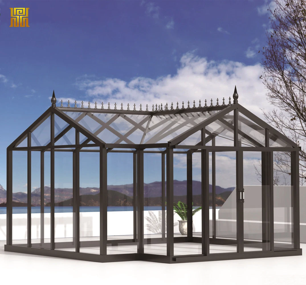 Aluminium Frame Premium Tempered Glass Greenhouse Original Factory Direct Wholesale/Supplier Price